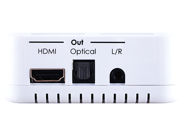 Cypress De-Embedder HDMI 4K 3D 2.0 HDMI til HDMI Analog 2.0 Digital TOSLINK 